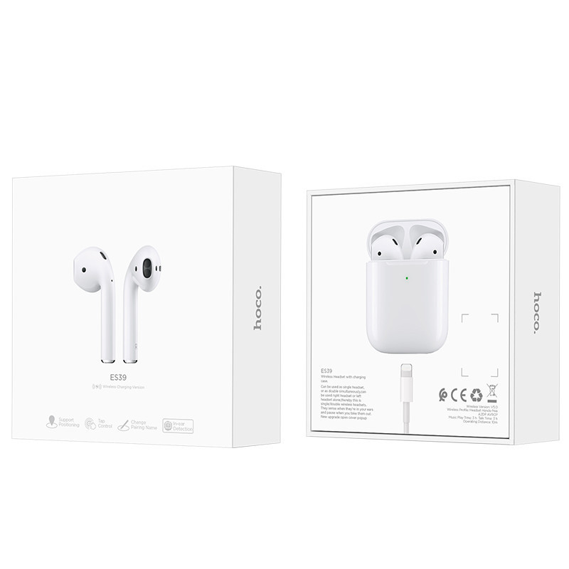 Бездротові навушники HOCO ES39, Білий Київ - фото 3