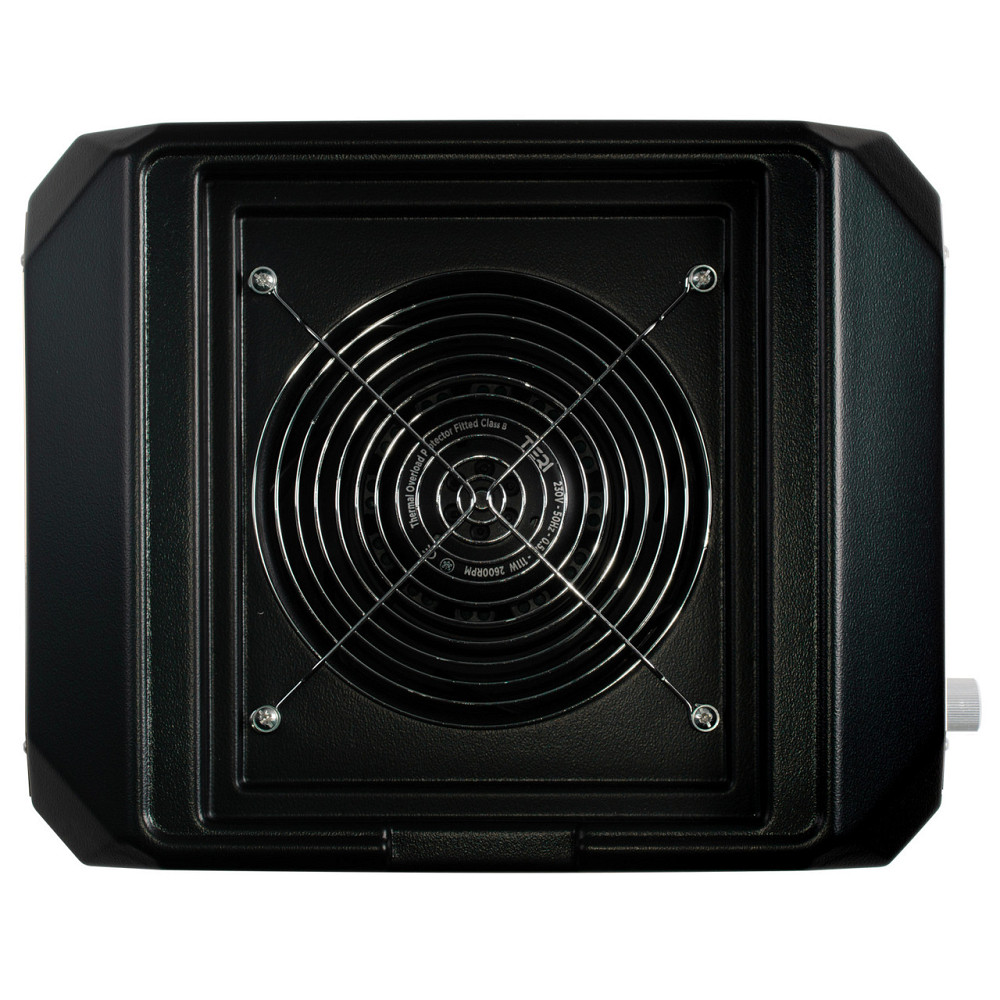 Настільна манікюрна витяжка Teri Diamond чорна (решітка металік) Київ - фото 4