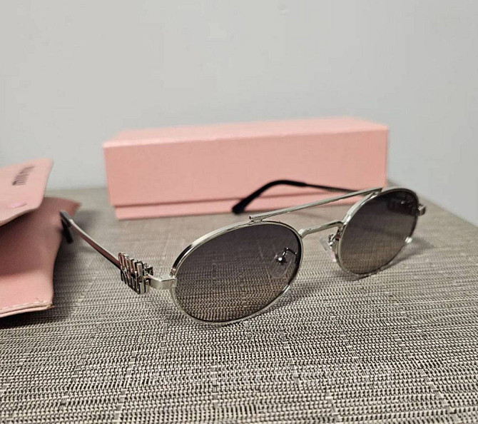 Жіночі брендові сонцезахисні окуляри Miumiu (0824) Київ - фото 4