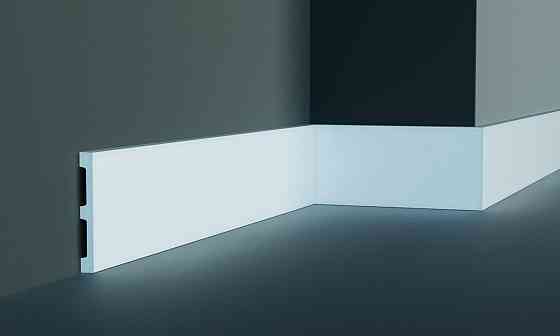 Плинтус полиуретановый гладкий Gaudi Decor CR 956 Днепр