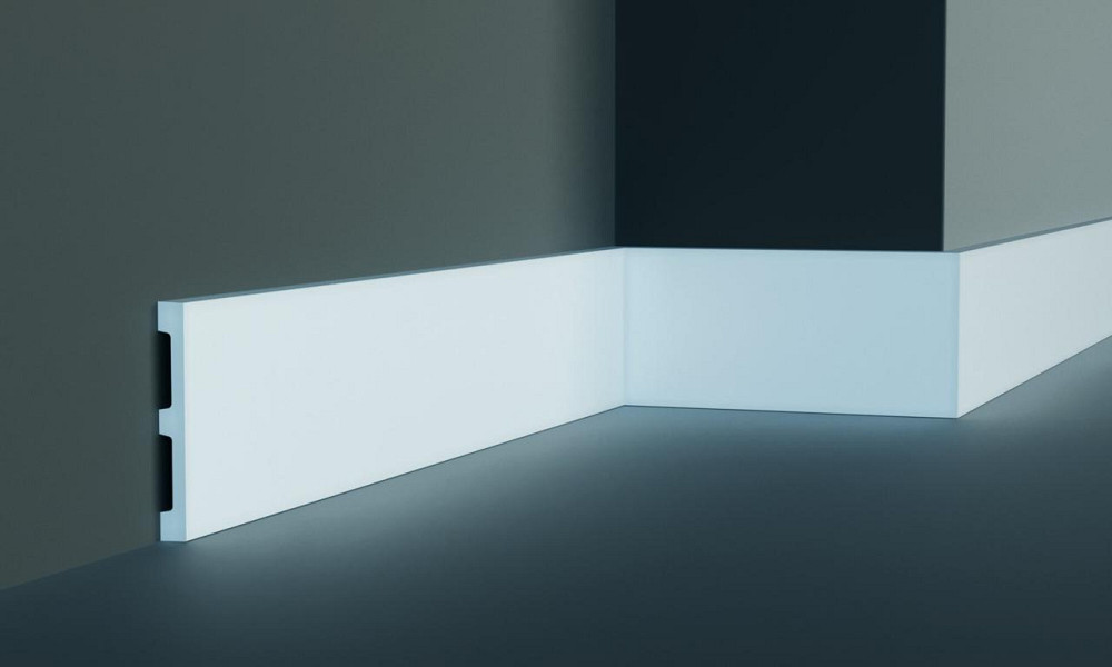 Плинтус полиуретановый гладкий Gaudi Decor CR 956 Днепр - изображение 2