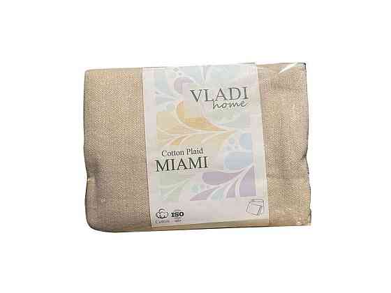 Плед 140х200см MIAMI ALICE біл-піс. ТМ VLADI Киев