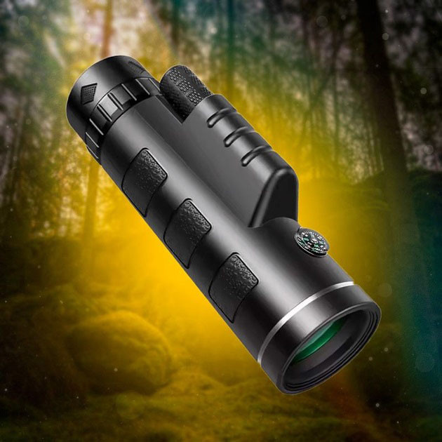 Монокуляр UN-3012 40X60 сверхмощный легкий компактный с двойной фокусировкой NU-57 Львов - изображение 3