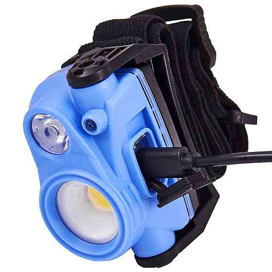 Ліхтар налобний Brevia 400Lm+200Lm, 3W+3W COB, 1200mAh Львів