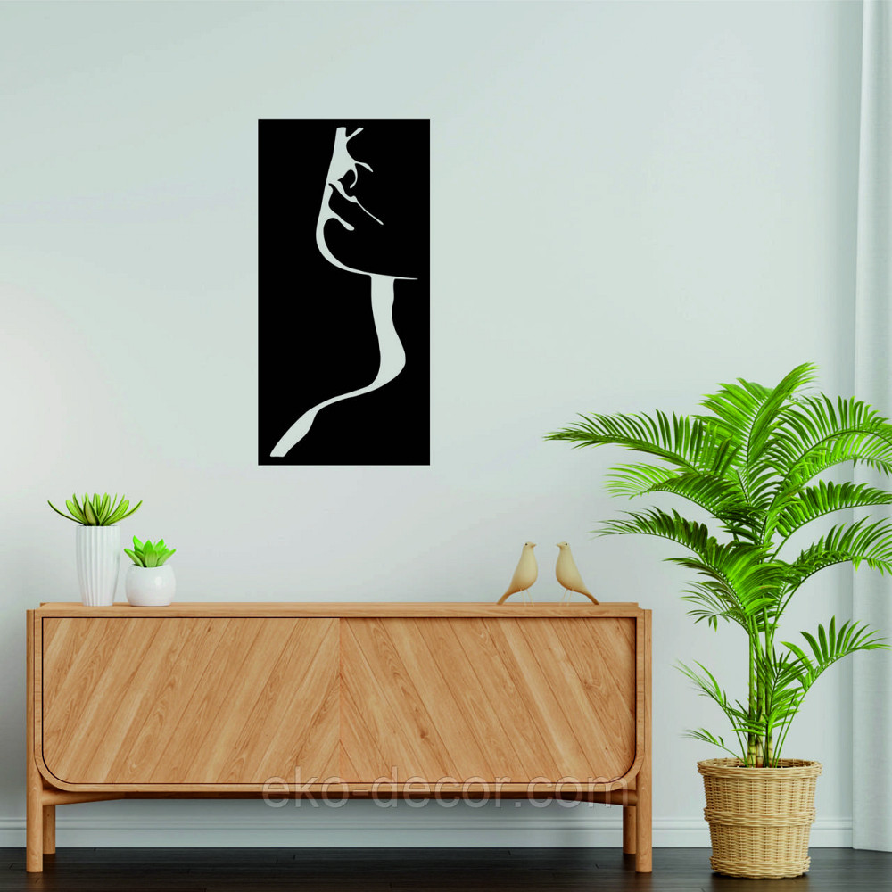 Декоративне настінне Панно «Силует жінки», Декор на стіну Київ - фото 7