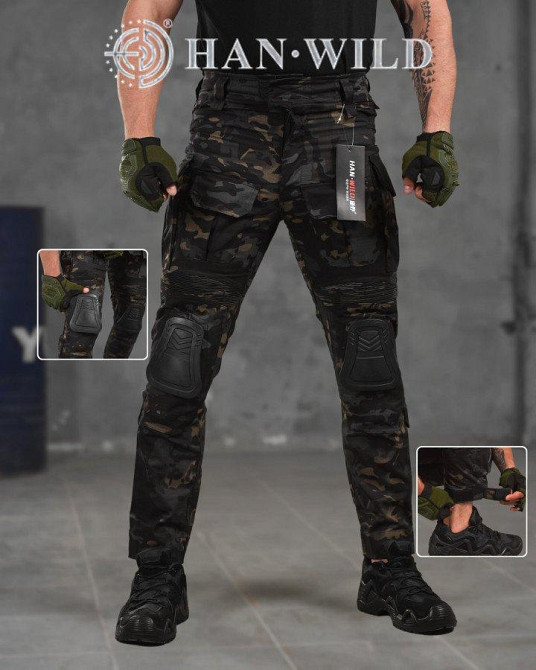 Штани тактичні G3 black MTK ВТ6371 Одеса - фото 7