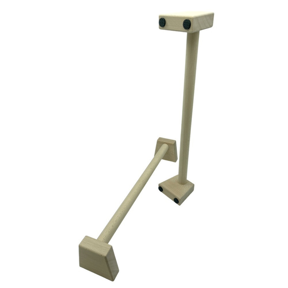 Паралетси, упори для віджимання дерев'яні Wood Gym Push Up NE-WD-60 з бука 50 см 2 шт Вінниця - фото 1