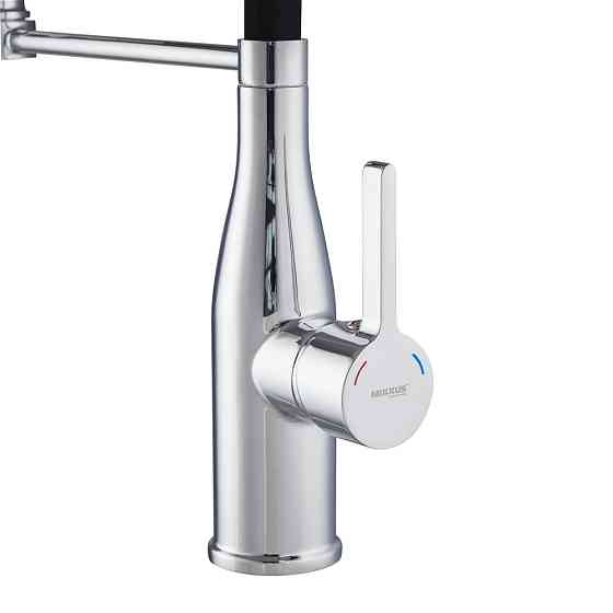 Кухонний змішувач Mixxus Premium Summer 017 REFL.BLACK MI6960 Харків