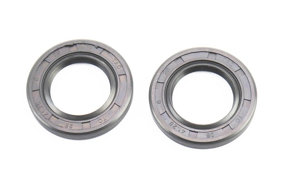 Сальник (25x41,25x6) к-кт 2шт, 168F/170F Київ - фото 1