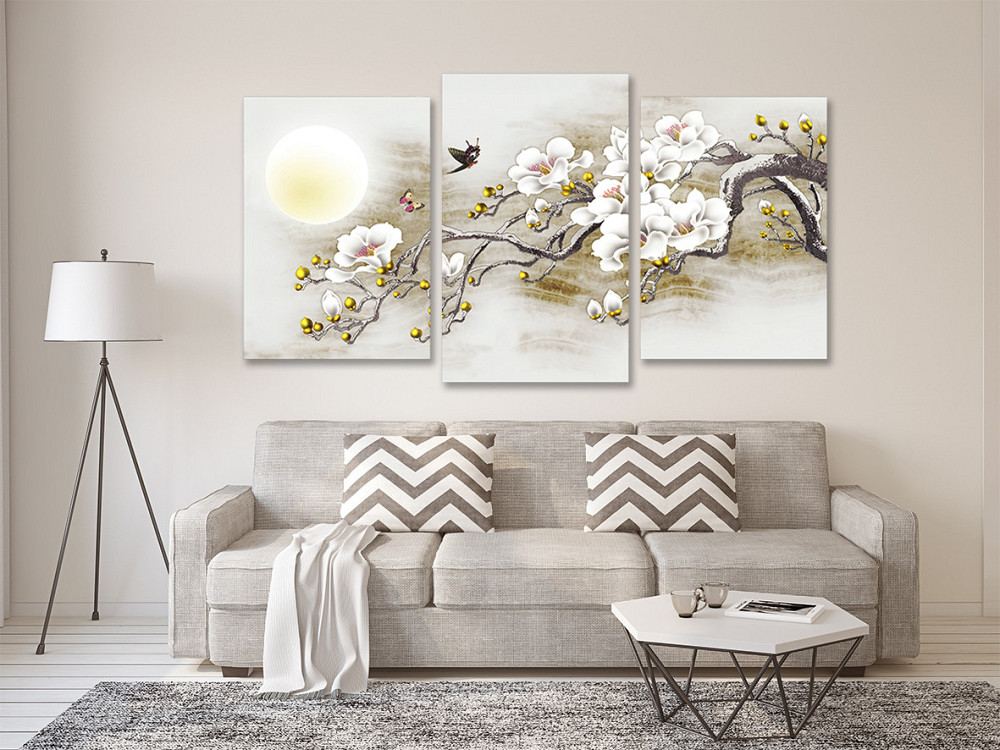 Модульная картина в гостиную / спальню  Магнолія   Art-743_3 Київ - фото 2
