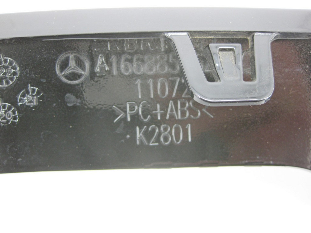 Mercedes-Benz  A1668857500 Декоративна накладка в дифузор заднього бампера AMG NIGHT ML GLE W166 Одесса - изображение 7