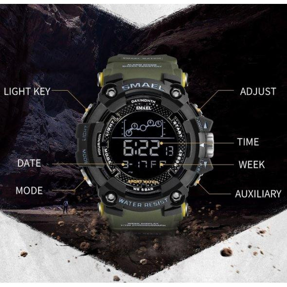 Чоловічий наручний годинник Smael Makro Вінниця - фото 7