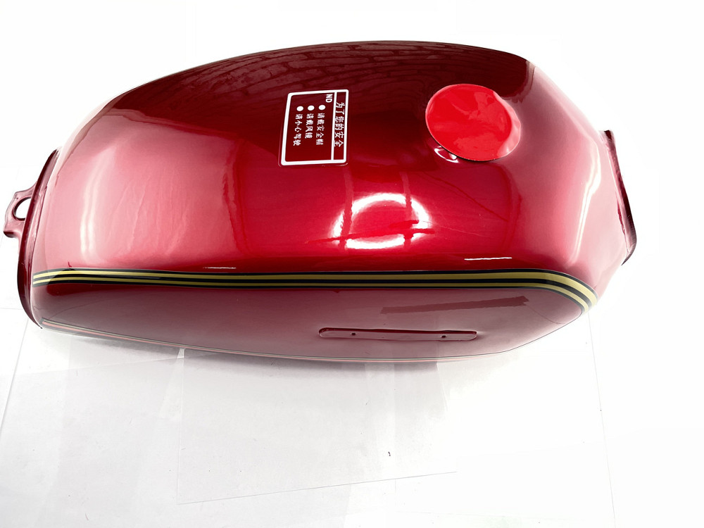 Бак паливний мотоцикл Альфа (червоний) Мукачево - фото 1