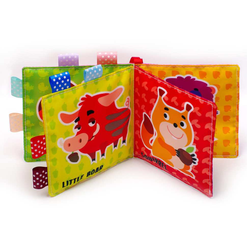 Розвиваюча м'яка книга "Песик Гав-Гав" 823451, 8 малюнків Вінниця - фото 3