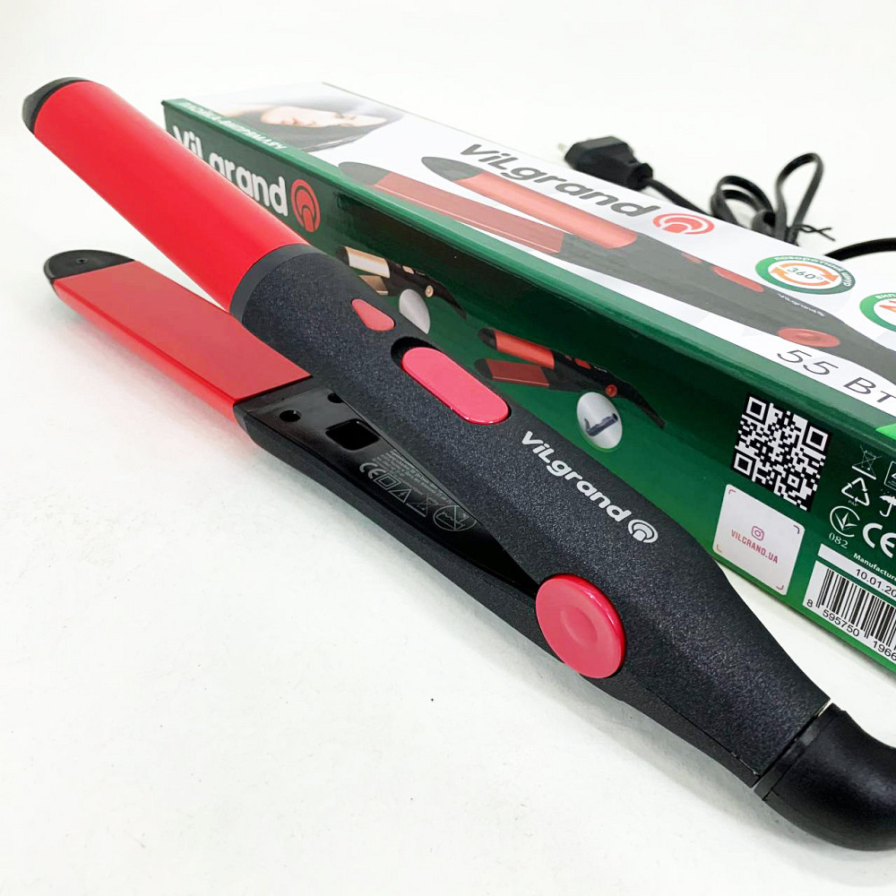 Ергономічна випрямляч випрямляч, Плойка гофре плойка випрямляча Гребінець WP-74 Київ - фото 5