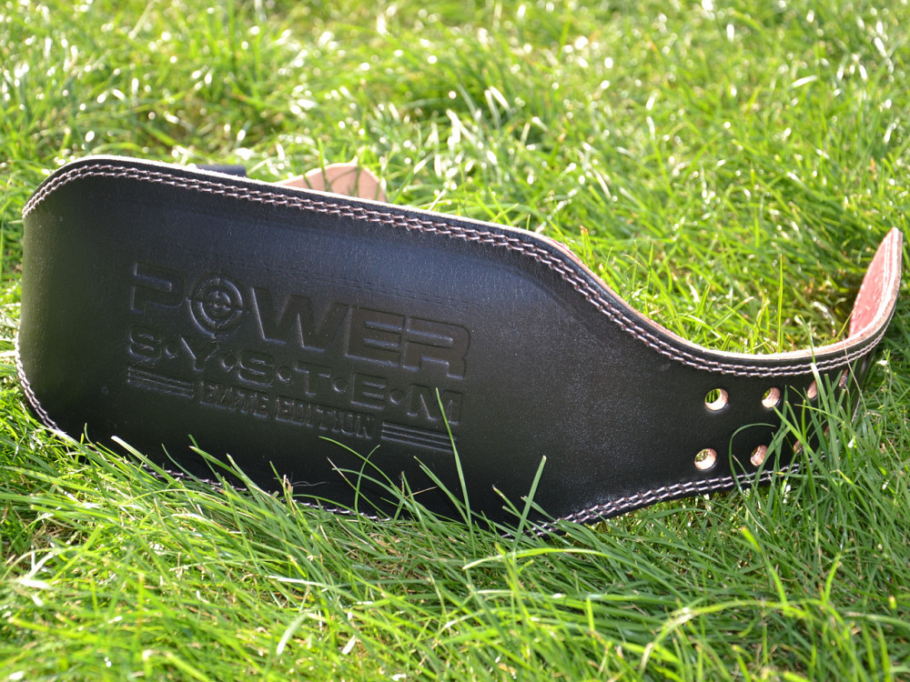 Пояс для важкої атлетики Power System PS-3030 Elite Edition шкіряний Black L Луцк - изображение 7