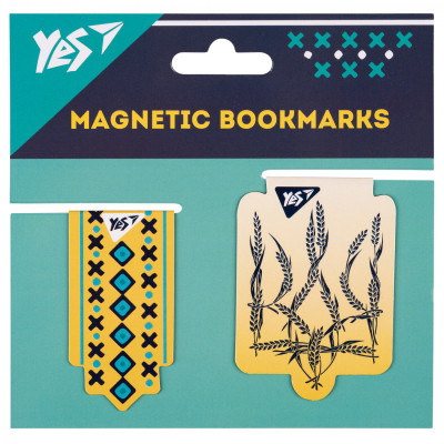 Закладки для книг Yes магнітні Ukraine, 2шт (708123) Вінниця - фото 2