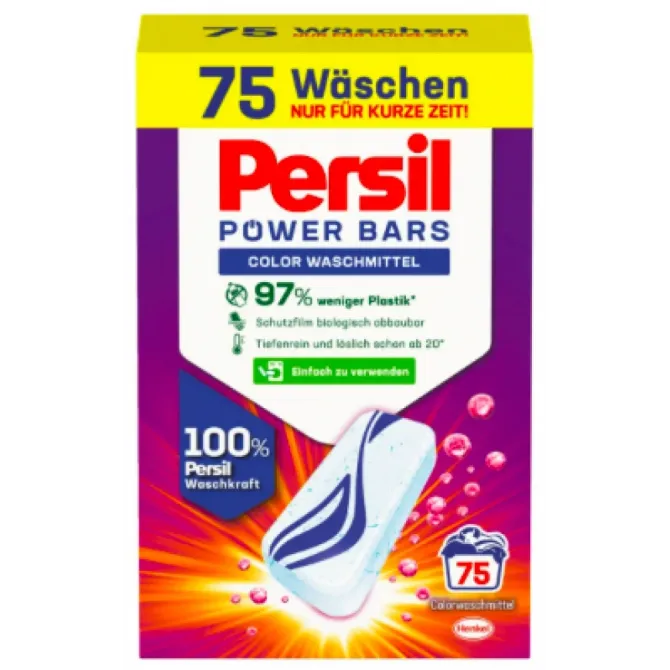 Таблетки для прання кольорової білизни Eco Power Bars Persil, 75 шт. Львів - фото 1