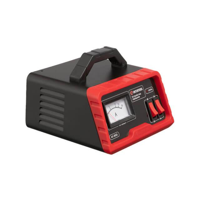 Зарядний пристрій INTERTOOL AT-3033 для автоакумуляторів, 6/12 В, 3/6 А, 4-60 Аг - легка зарядка для кожного водія Івано-Франківськ - фото 6