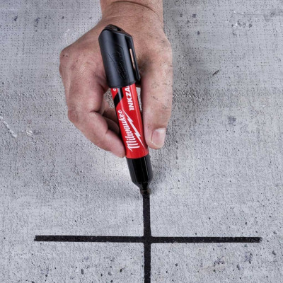 Маркер Milwaukee для стройплощадки INKZALL, крупный (L), черный, 3шт (4932471554) Винница - изображение 5