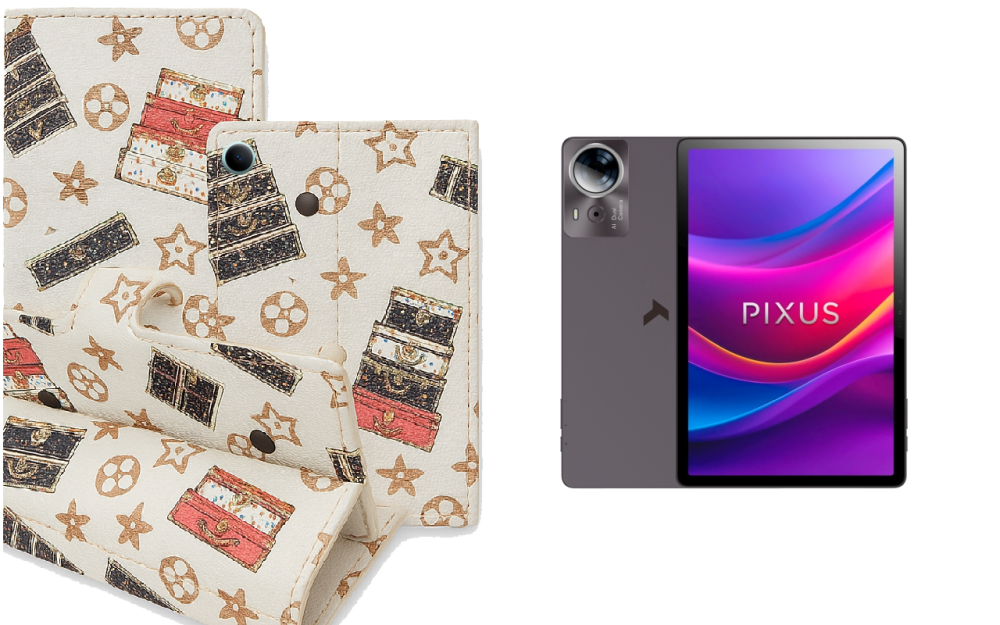 Книжка-трансформер для планшета Pixus Combo, колір Black Lyi White Київ - фото 1