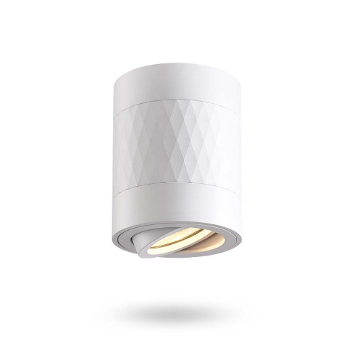 LED Світильник накладний під лампу GU10 білий +біла призма VL-SPF04A-WPW Videx Житомир - фото 3