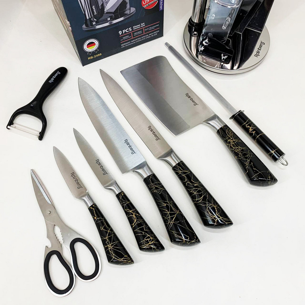 Набор ножей для новой кухни, Кухонные ножи для домашнего использования Ножи кухонных нужд NK-38 Львов - изображение 11