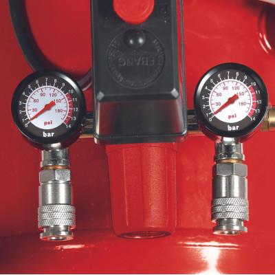 Компресор Einhell TC-AC 420/50/10 V, 2200Вт, 50л, 420л/хв, 10бар, 2 цил (4010495) Вінниця - фото 7