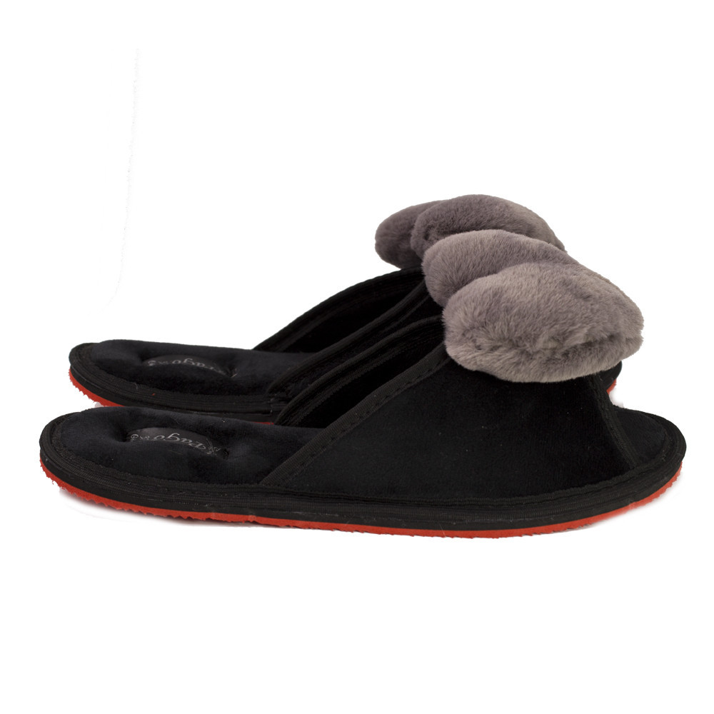 Тапочки жіночі велюр закриті з серцем "Розове серце" (36,37,38,39,40,41) Одеса - фото 10