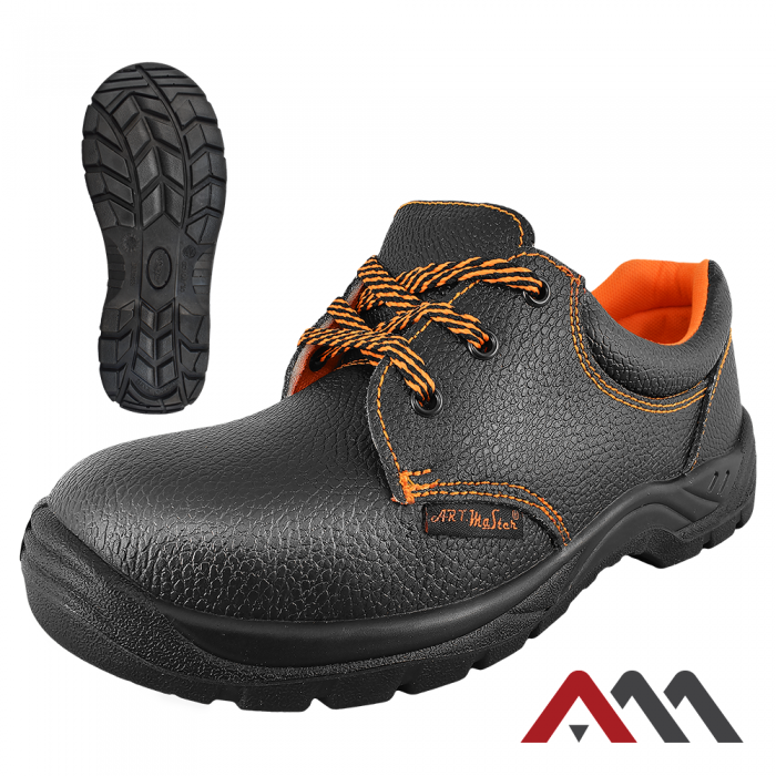 Робочі мешти з пресованої шкіри з металевим носком. 40 Київ - фото 2