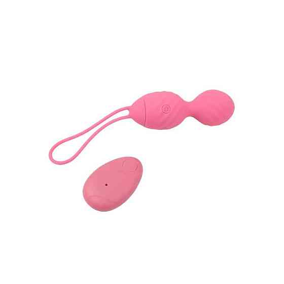 Виброяйцо с пультом управления Chisa M-mello Ridged Vibrating Bullet, розовый Sex Aura Киев