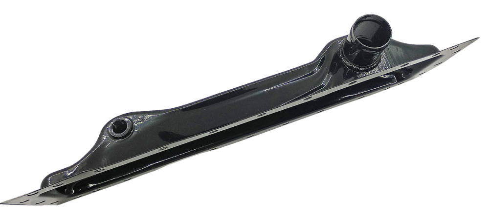 Бак радіатора нижній МТЗ-80, 82. 70У-1301075 (метал) (порошкове фарбування). Бак радіатора нижній Мукачево - фото 2