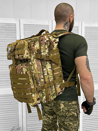 Тактический штурмовой рюкзак мультикам U.S.A 45 L Киев - изображение 11