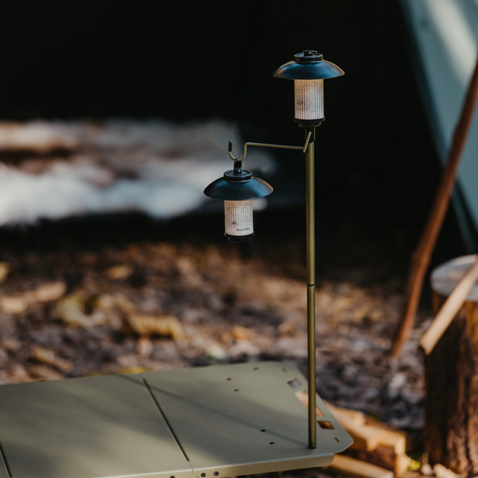 Стол складной Naturehike CNK2450JJ025 60х40 см алюминий Оливковый Винница - изображение 4