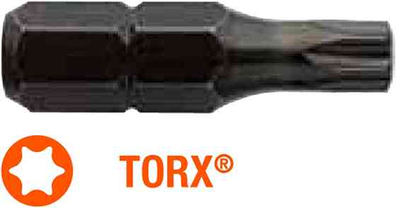 Насадка викруткова USH Industry : TORX T8 x 25 мм, Уп. 5 шт. Одесса