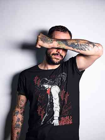 Футболка для мальчика аниме Фире Форке Схинра Кусакабе оверсайз (рост от 165 до 180 ) Черний AnimeJ0524m Днепр