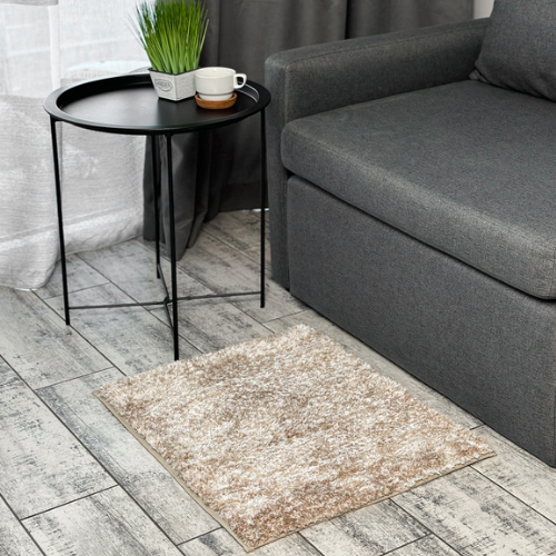 Килимок для ванної 60*50см Comfort коричневий поліестер Дариана Житомир