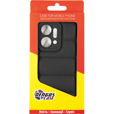 Чохол до мобільного телефона Dengos Soft HONOR X7a (black) (DG-TPU-SOFT-46) Вінниця - фото 6