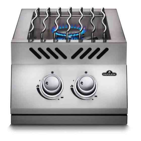 Двойная горелка для встраивания с крышкой из нержавеющей стали Napoleon 500 Series BI12RTPSS-CE Код: 011699 Ровно