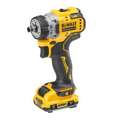 Шуруповерт DeWALT XR Li-Ion 12V, 2x3Ah, зі змінними насадками, 57.5 Нм, 0-425/0-1500 об/хв, 0.7, TSTAK (DCD703L2T) Вінниця
