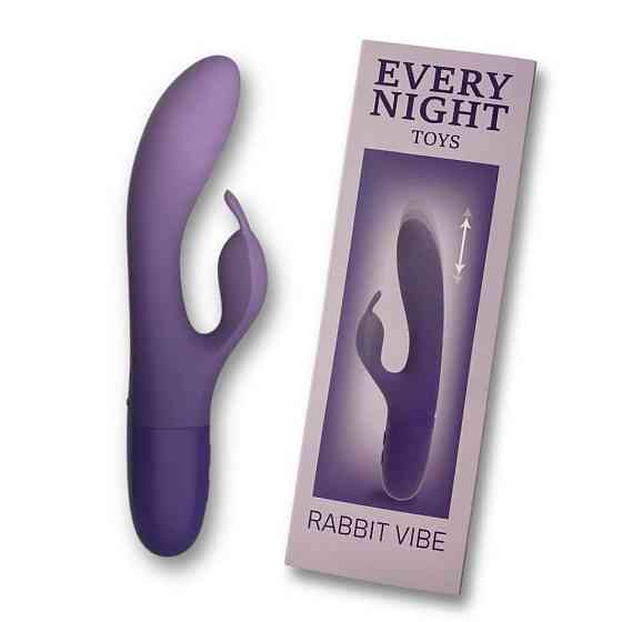 Вибратор-кролик Every Night Toys для точки G, фиолетовый Sex Aura Киев
