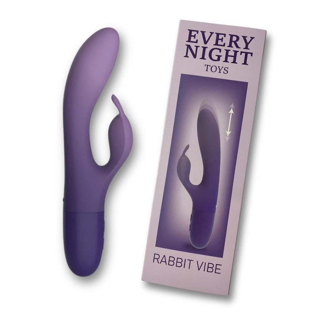 Вибратор-кролик Every Night Toys для точки G, фиолетовый Sex Aura Киев - изображение 1