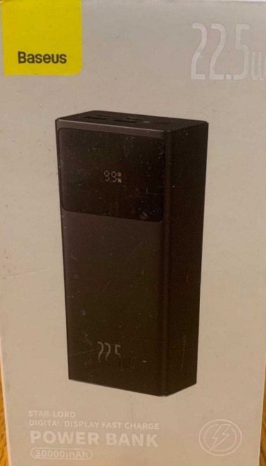 Пауэрбанк Baseus 30000 mAh 22.5w. Киев - изображение 4