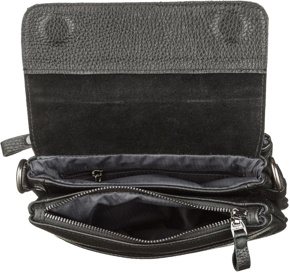 Мужская сумка SHVIGEL 11038 кожаная, Черная Киев - изображение 4