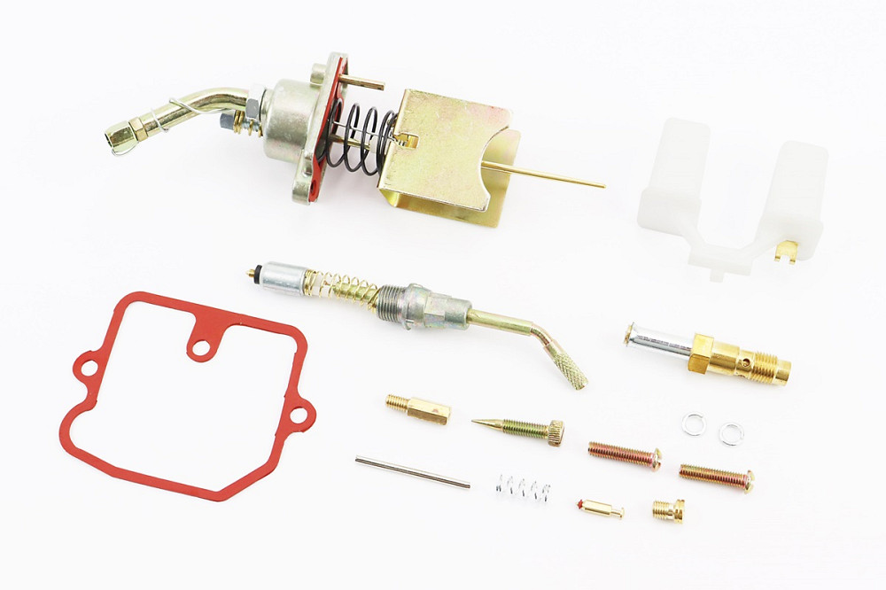 Ремонтний комплект карбюратора К65Т (повний), 13 деталей + поплавок + кришка + важіль Київ - фото 1