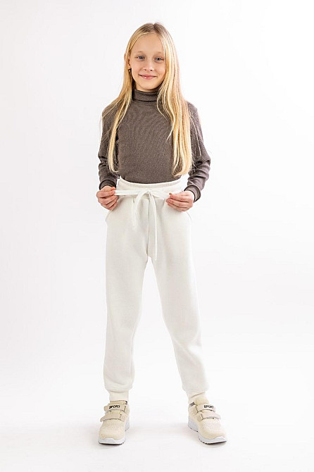 Дитячі теплі штани, молочні Крохатушка одяг Київ - фото 2