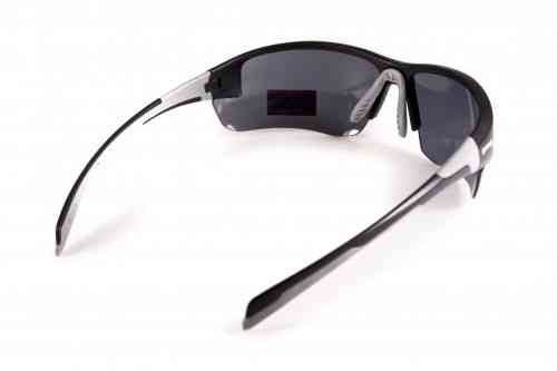 Окуляри захисні Global Vision Hercules-7 (gray) чорні Запоріжжя