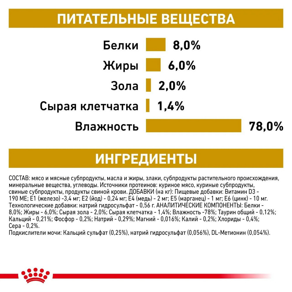 Royal Canin Urinary S/O (Рояв Кенін Урінарі СО) вологий корм для собак при захворюваннях сечогінних шляхів 0,410 кг. Запоріжжя - фото 4