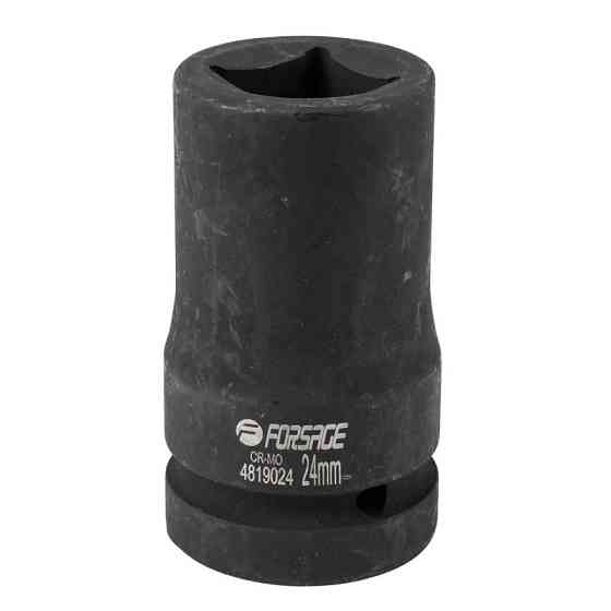 Головка ударна для футорки 1", 24 мм (4-гранна) FORSAGE F-4819024 Одеса