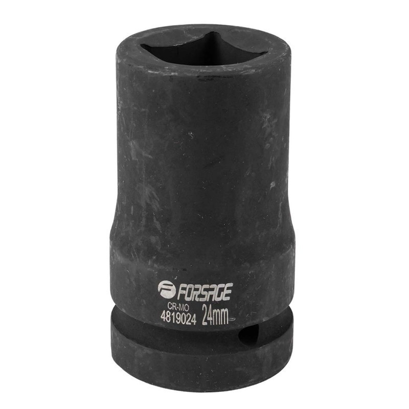Головка ударна для футорки 1", 24 мм (4-гранна) FORSAGE F-4819024 Одеса - фото 1
